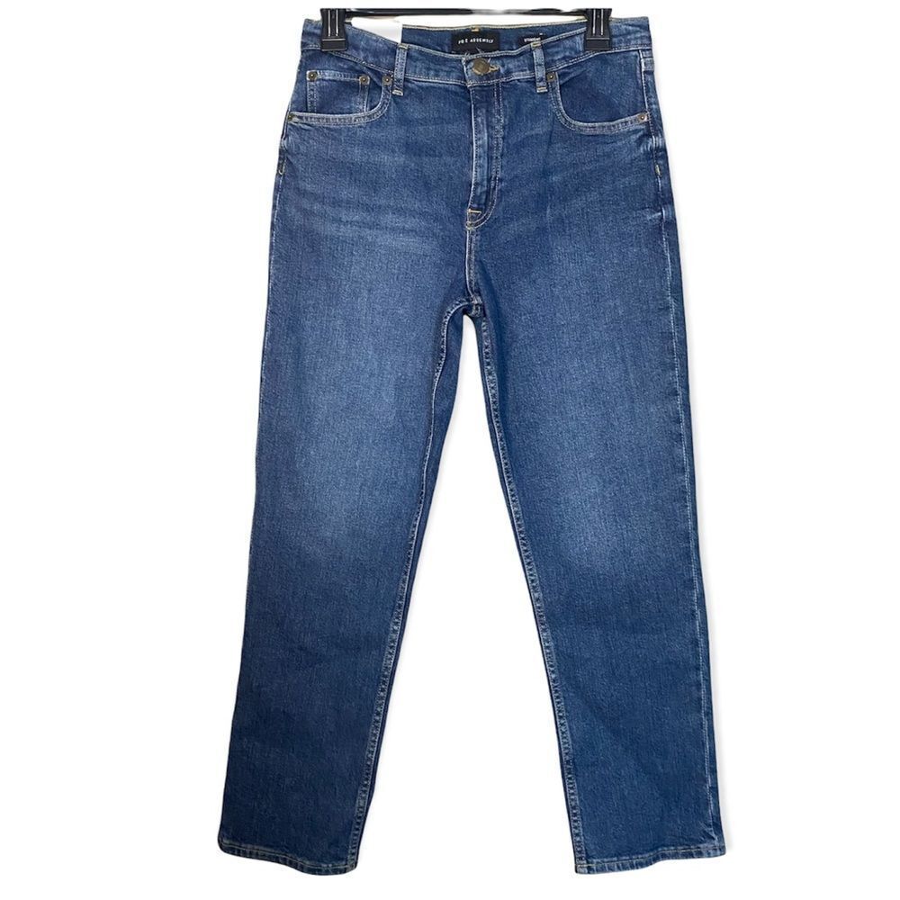 𝅺NWT Free Assembly Straight Denim Crop Jeans